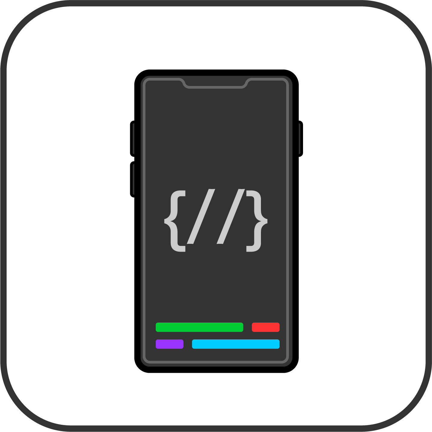 Mobile app icon