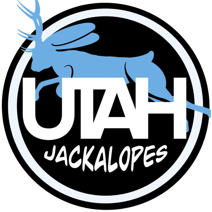 Logo for 'Utah Jackalopes'