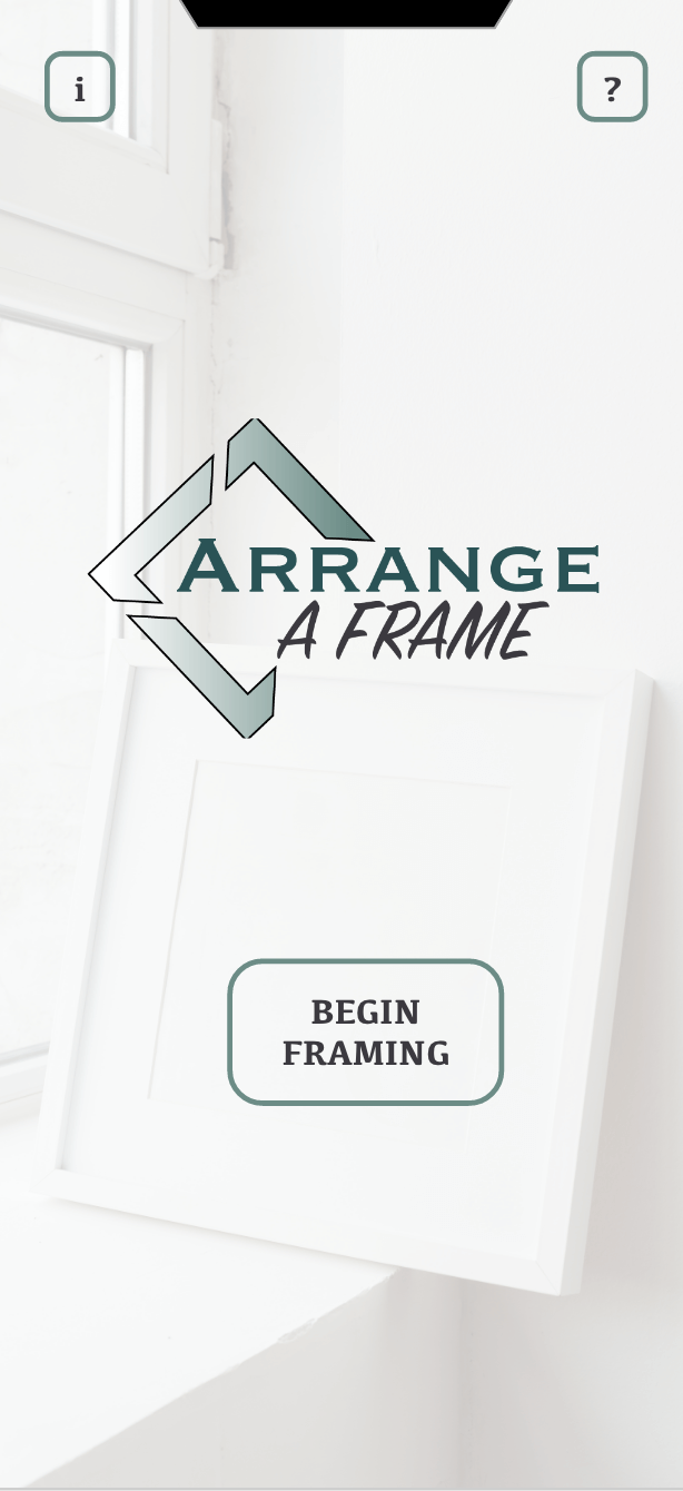 Arrange a Frame Home Screen
