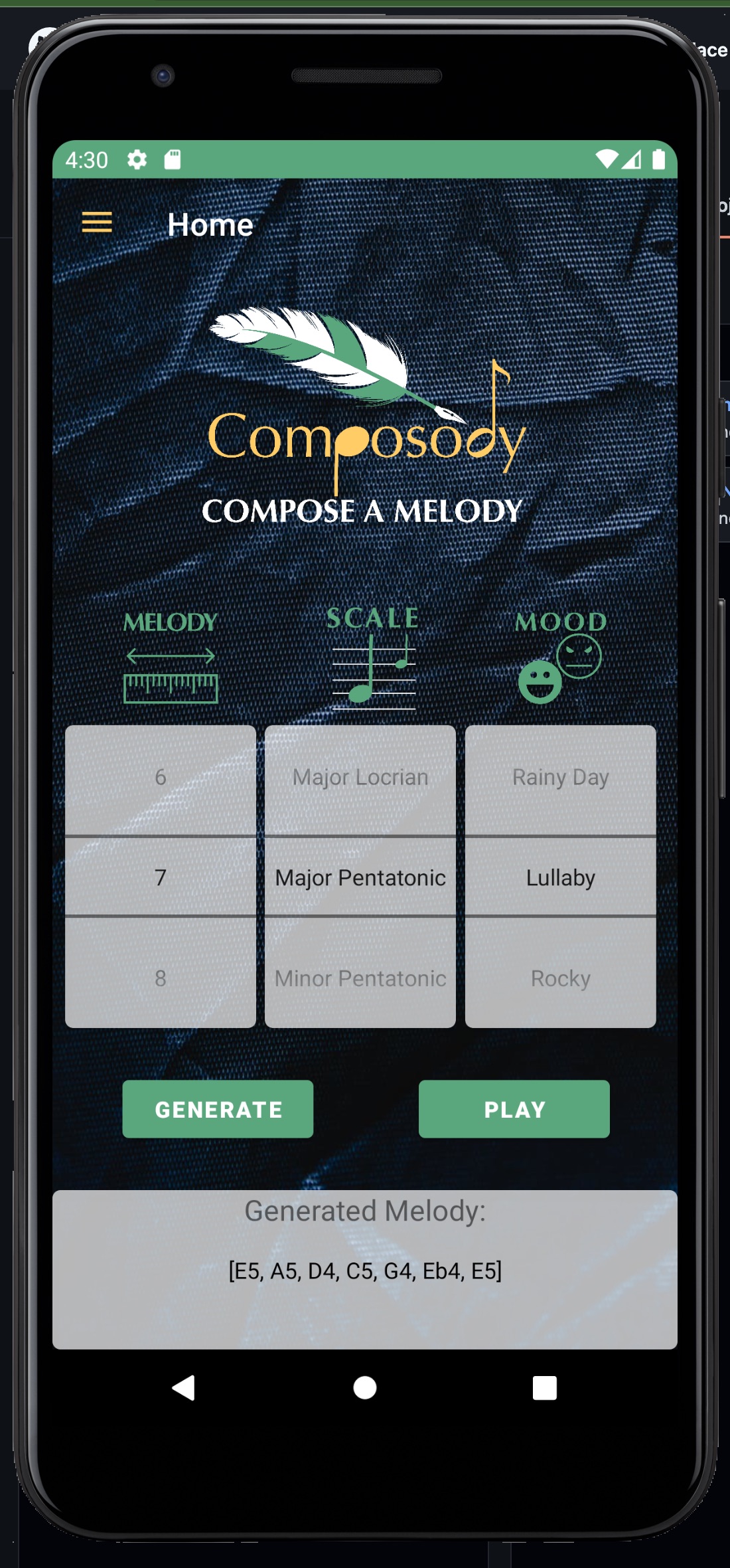 Composody Input