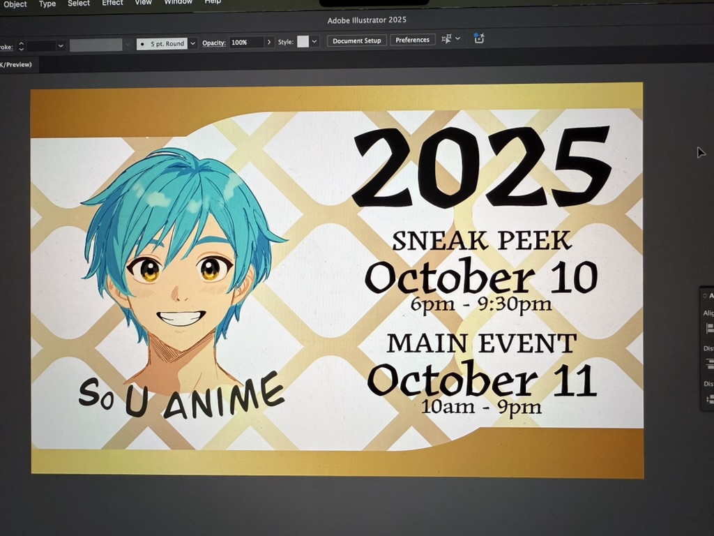 So U Anime 2025 Badge