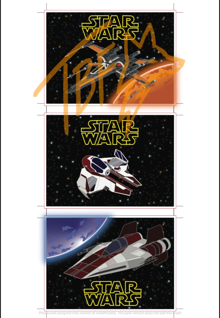 Star Wars Postcards