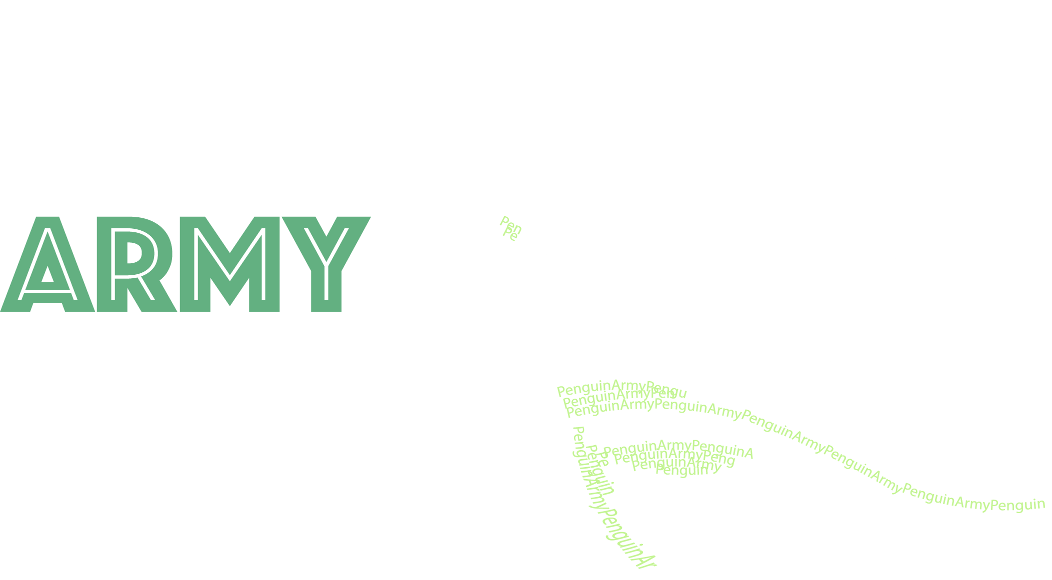 Penguin Army White