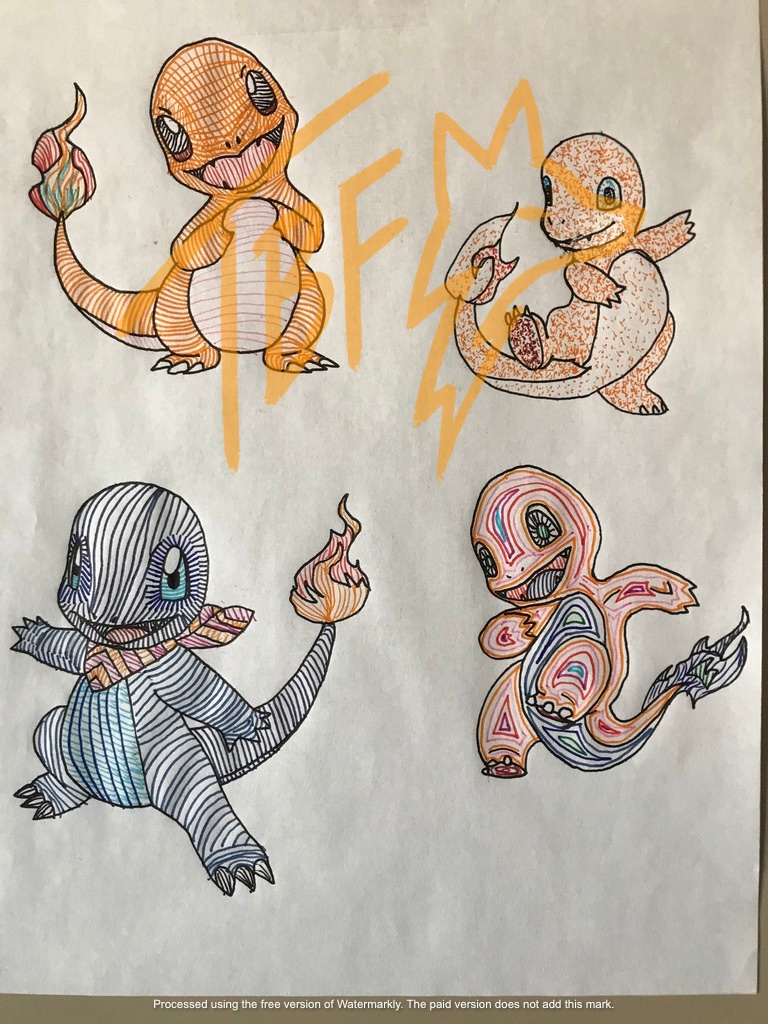 Charmander Sketch